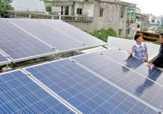 Điện mặt trời vừa dùng vừa bán