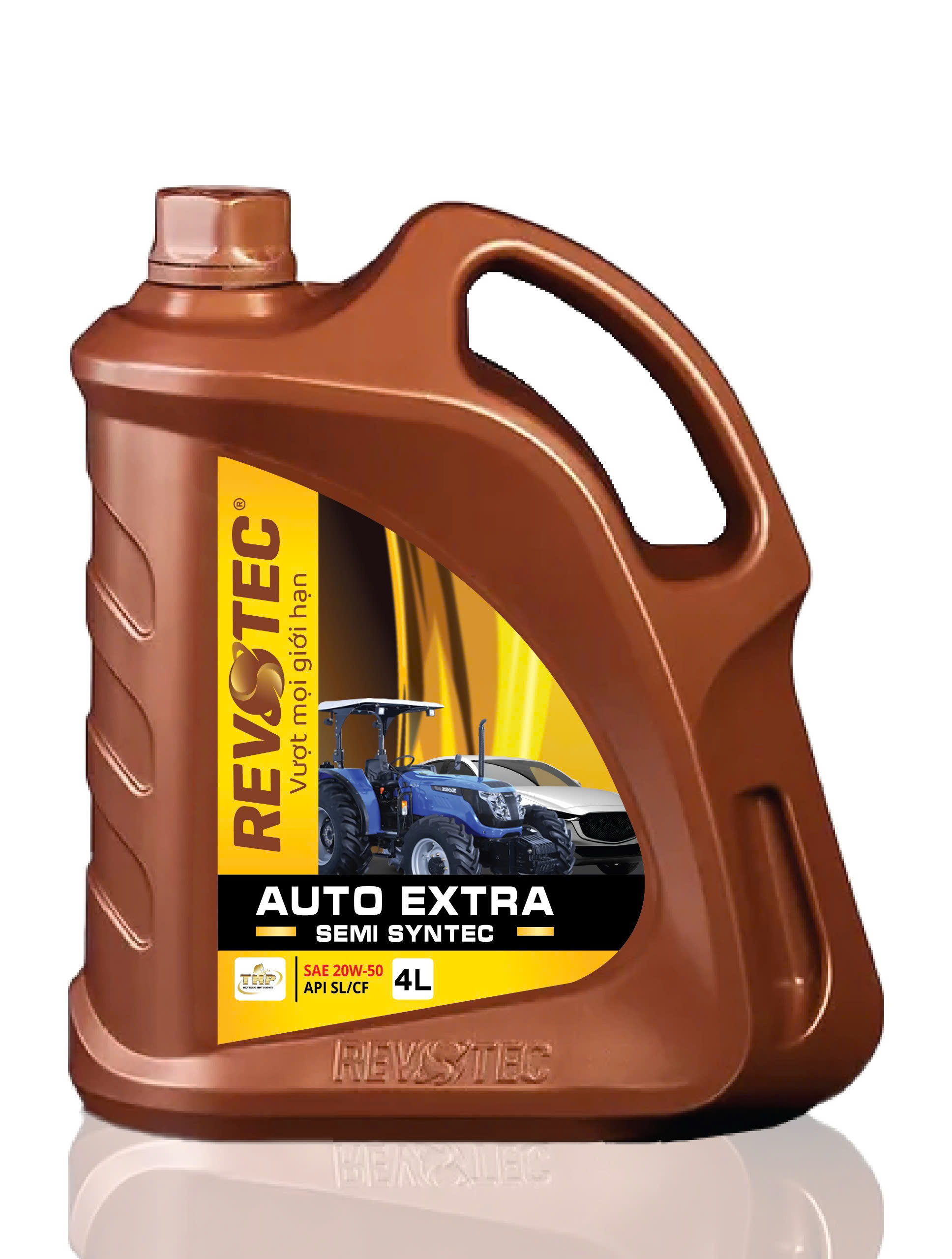 Nhớt 4T THP Revotec Auto Extra 4 Lít